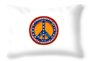 MAKE PEACE GREAT AGAIN - Patriotic Peace - Throw Pillow