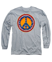 MAKE PEACE GREAT AGAIN - Patriotic Peace - Long Sleeve T-Shirt