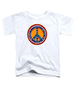 MAKE PEACE GREAT AGAIN - Patriotic Peace - Toddler T-Shirt