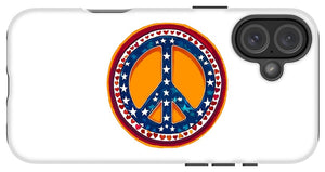 MAKE PEACE GREAT AGAIN - Patriotic Peace - Phone Case