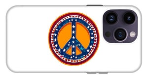 MAKE PEACE GREAT AGAIN - Patriotic Peace - Phone Case