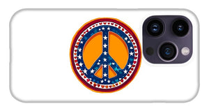 MAKE PEACE GREAT AGAIN - Patriotic Peace - Phone Case