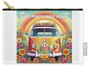 MAKE PEACE GREAT AGAIN - Love Van - Zip Pouch