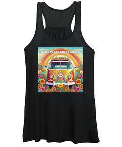 MAKE PEACE GREAT AGAIN - Love Van - Women's Tank Top