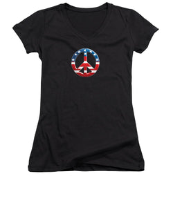 Peace USA - Women's V-Neck