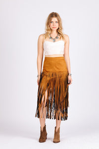 Desert Fringe Skirt - visitors