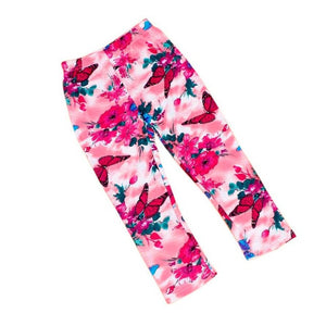 Flower Child, Butterfly Cotton Leggings - visitors