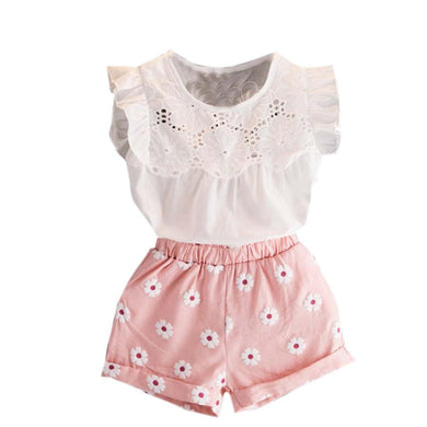 Classic Kids, 2 Piece Short Set - visitors